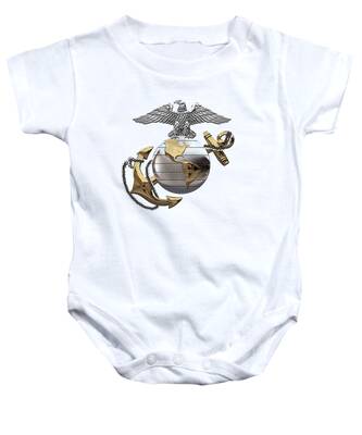 Cute Short-Sleeves Tee USMC-Eagle Globe and Anchor Baby Boys Infant 